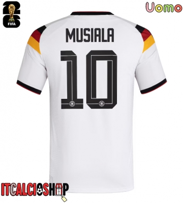 Germania Jamal Musiala #10 Prima Maglia Mondiali 2026 Manica Corta